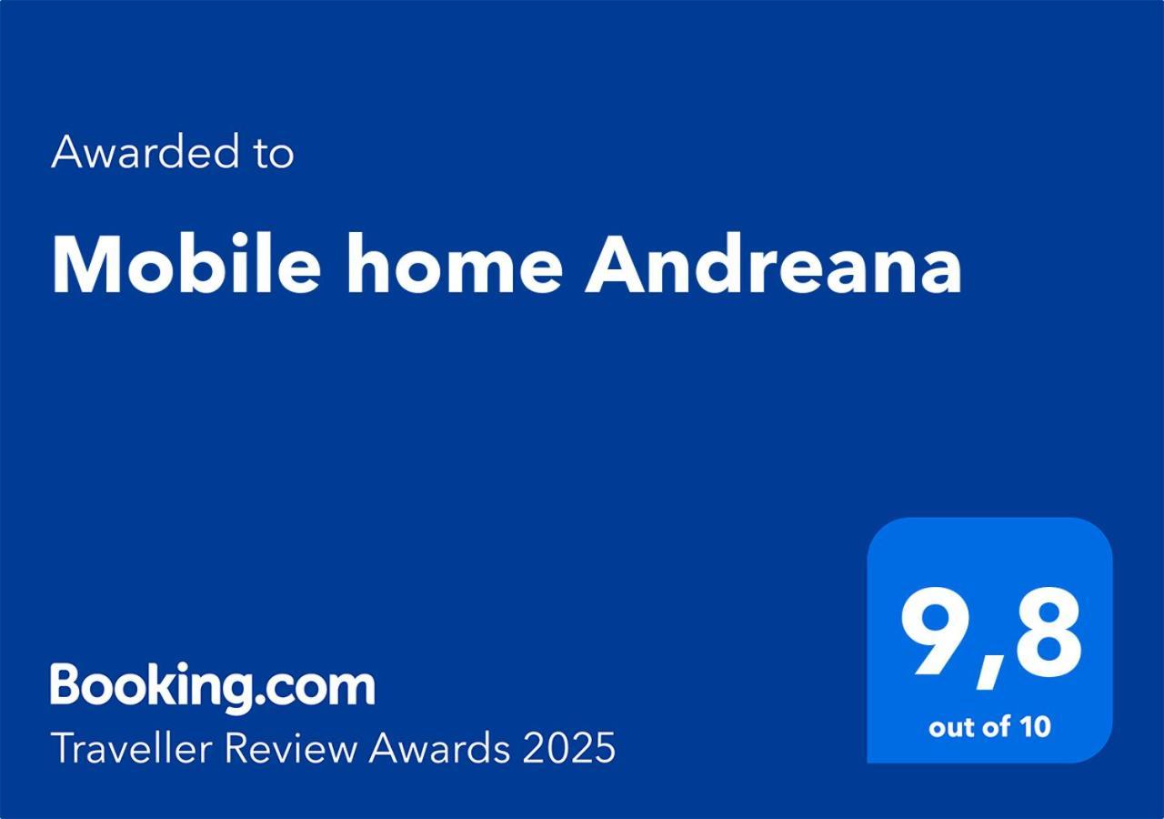Mobile Home Andreana Jezera Buitenkant foto
